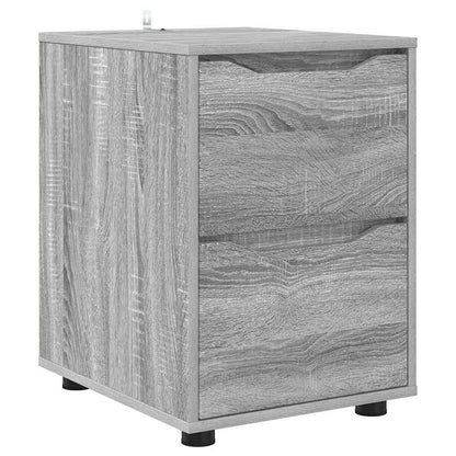 Storage Cabinet Grey Sonoma 40 x 48 x 57 cm Engineered Wood
