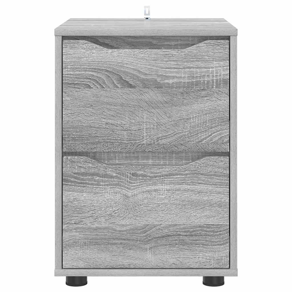 Storage Cabinet Grey Sonoma 40 x 48 x 57 cm Engineered Wood