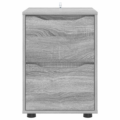 Storage Cabinet Grey Sonoma 40 x 48 x 57 cm Engineered Wood