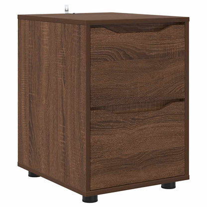 Storage Cabinet Brown Oak 40 x 48 x 57 cm Engineered Wood