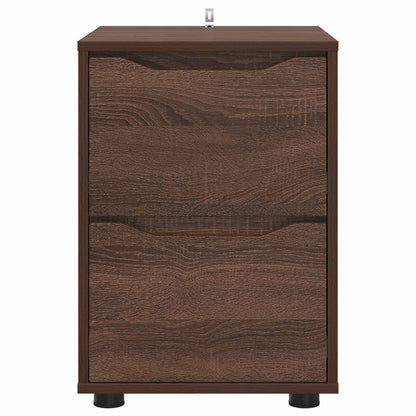 Storage Cabinet Brown Oak 40 x 48 x 57 cm Engineered Wood