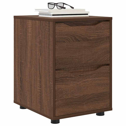 Storage Cabinet Brown Oak 40 x 48 x 57 cm Engineered Wood