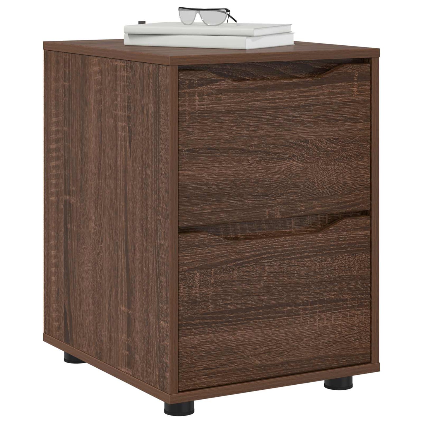 Storage Cabinet Brown Oak 40 x 48 x 57 cm Engineered Wood