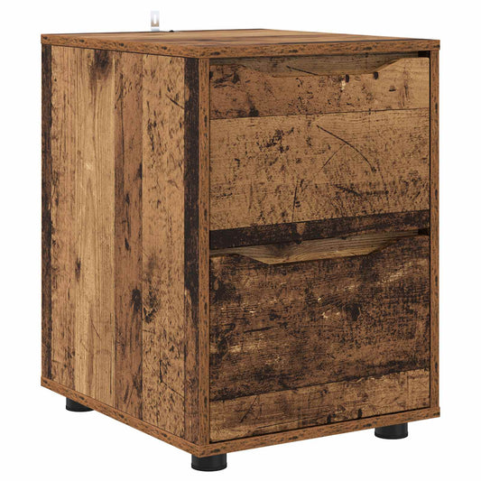 Storage Cabinet 40 x 48 x 57 cm Engineered Wood Old Wood