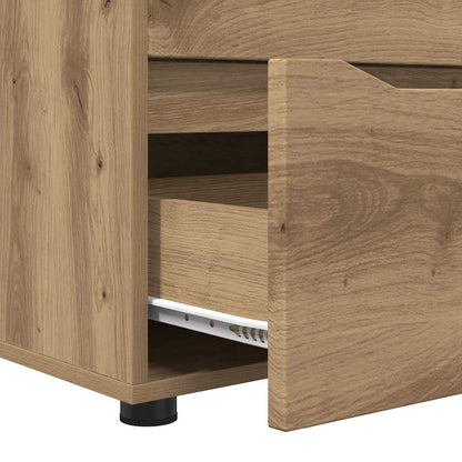 Storage Cabinet Artisan Oak 40 x 48 x 57 cm Engineered Wood