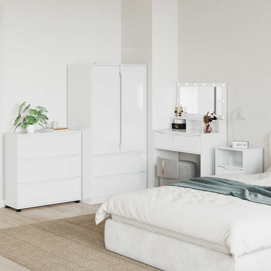 Storage Cabinet 80 x 31 x 81 cm Engineered Wood