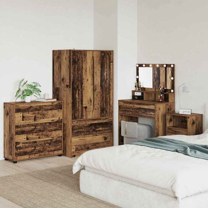 Storage Cabinet Old Wood 80 x 31 x 81 cm Engineered Wood