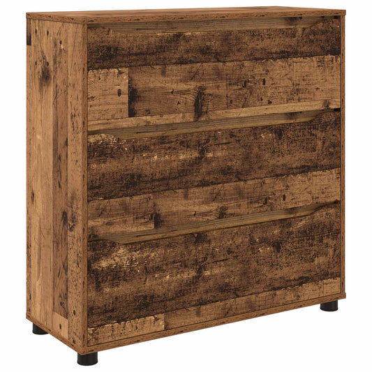 Storage Cabinet 80 x 31 x 81 cm Engineered Wood Old Wood