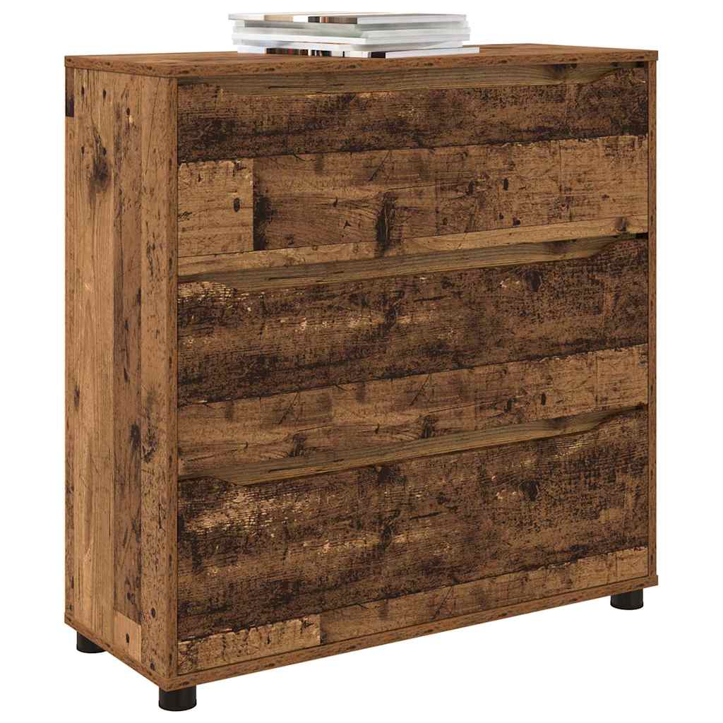 Storage Cabinet Old Wood 80 x 31 x 81 cm Engineered Wood
