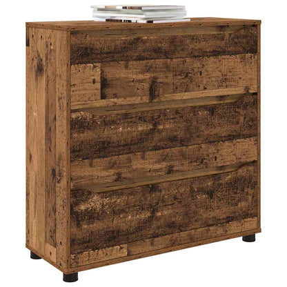 Storage Cabinet Old Wood 80 x 31 x 81 cm Engineered Wood