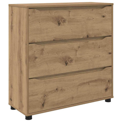 Storage Cabinet Artisan Oak 80 x 31 x 81 cm Engineered Wood