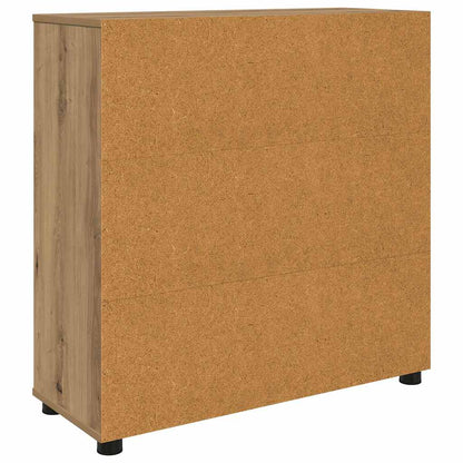 Storage Cabinet Artisan Oak 80 x 31 x 81 cm Engineered Wood