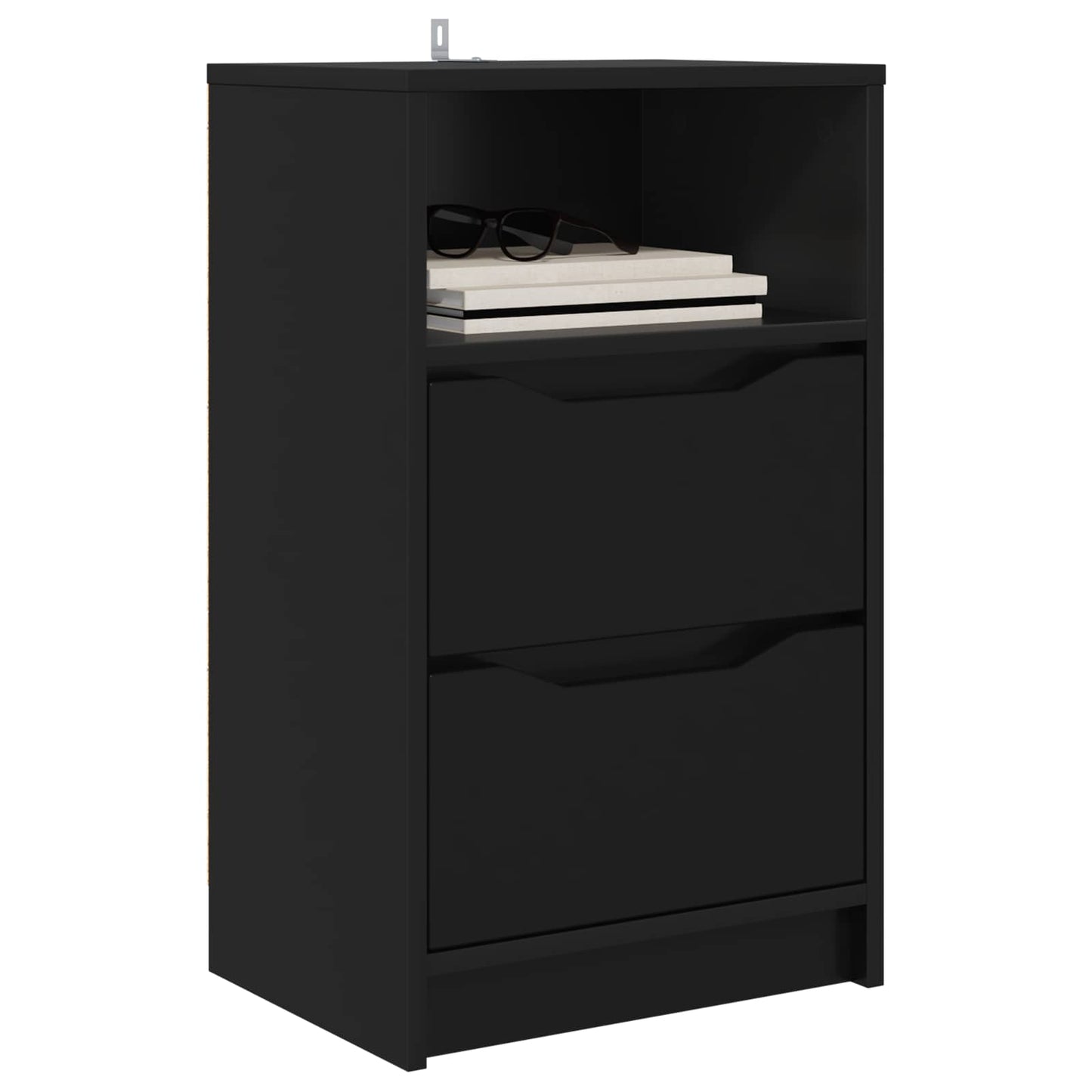 Bedside Tables 2 pcs Black 40 x 30 x 467 cm Engineered Wood