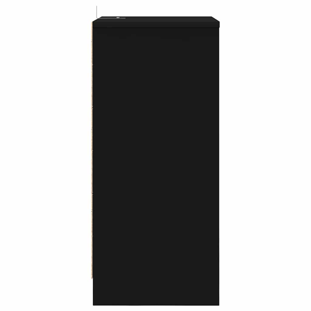 Bedside Tables 2 pcs Black 40 x 30 x 467 cm Engineered Wood