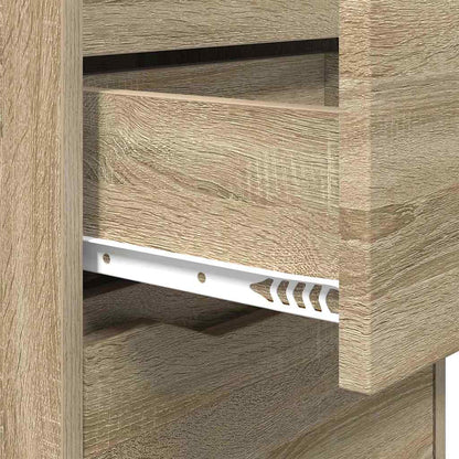 Bedside Table Sonoma Oak 40 x 30 x 467 cm Engineered Wood