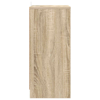 Bedside Table Sonoma Oak 40 x 30 x 467 cm Engineered Wood