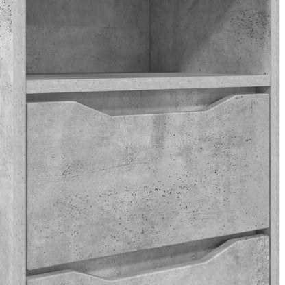 Bedside Tables 2 pcs Concrete Grey 40 x 30 x 467 cm