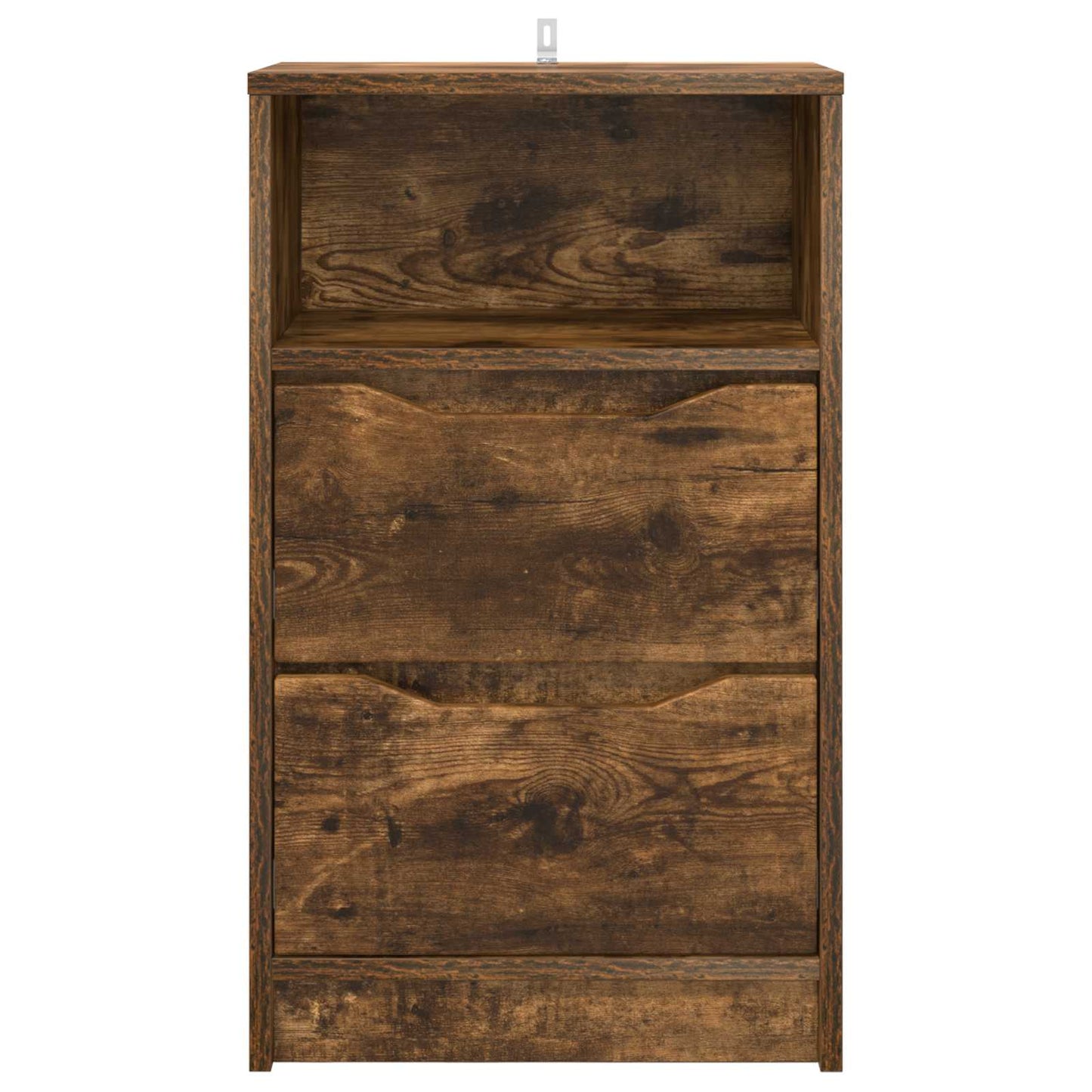 Bedside Tables with Drawer 2 pcs Smoked Oak 40 x 30 x 467 cm