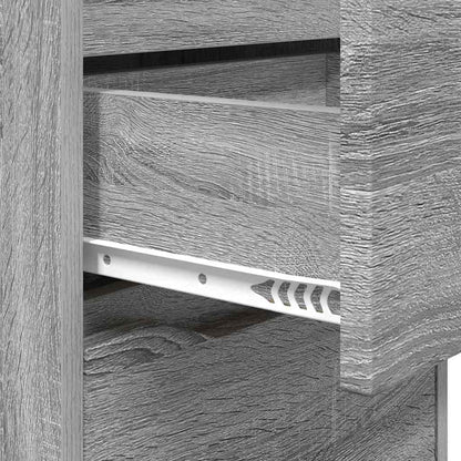 Bedside Tables with Drawer 2 pcs Grey Sonoma 40 x 30 x 467 cm