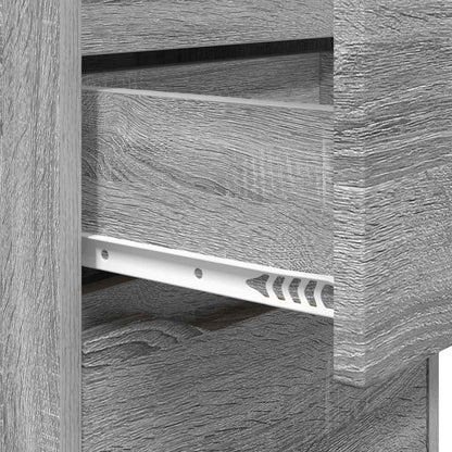 Bedside Tables 2 pcs Grey Sonoma 40 x 30 x 467 cm