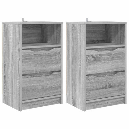 Bedside Tables 2 pcs Grey Sonoma 40 x 30 x 467 cm