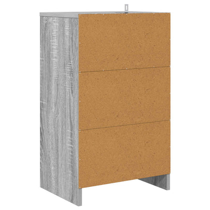 Bedside Tables with Drawer 2 pcs Grey Sonoma 40 x 30 x 467 cm
