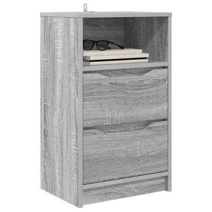 Bedside Tables with Drawer 2 pcs Grey Sonoma 40 x 30 x 467 cm