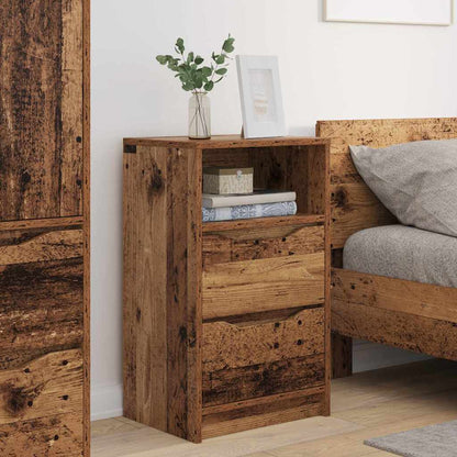 Bedside Tables 2 pcs Old Wood 40 x 30 x 467 cm Engineered Wood