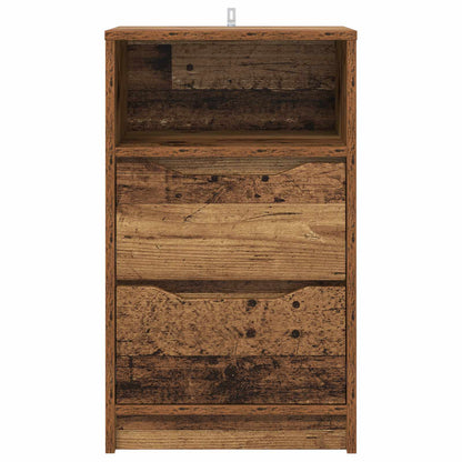 Bedside Tables 2 pcs Old Wood 40 x 30 x 467 cm Engineered Wood