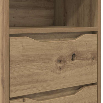 Bedside Table Artisan Oak 40 x 30 x 467 cm Engineered Wood
