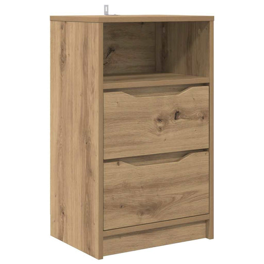 Bedside Table Artisan Oak 40 x 30 x 467 cm Engineered Wood