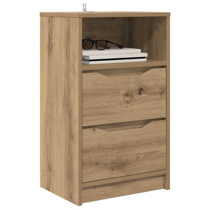 Bedside Table Artisan Oak 40 x 30 x 467 cm Engineered Wood