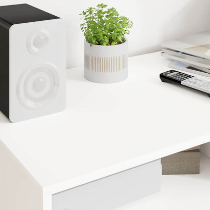 TV Cabinet with Drawer White 100 x 48 x 43 cm Engineered Wood
