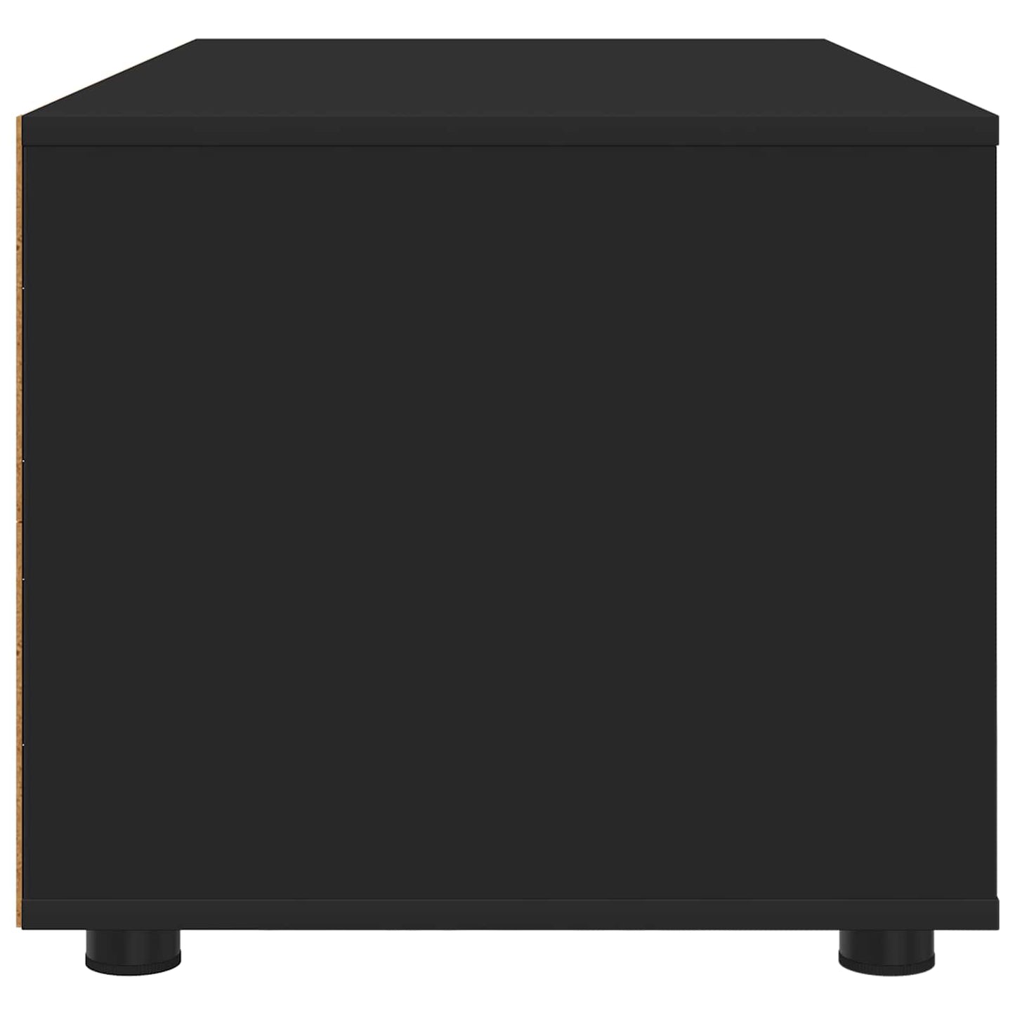 TV Cabinet 100 x 48 x 43 cm Black Engineered Wood