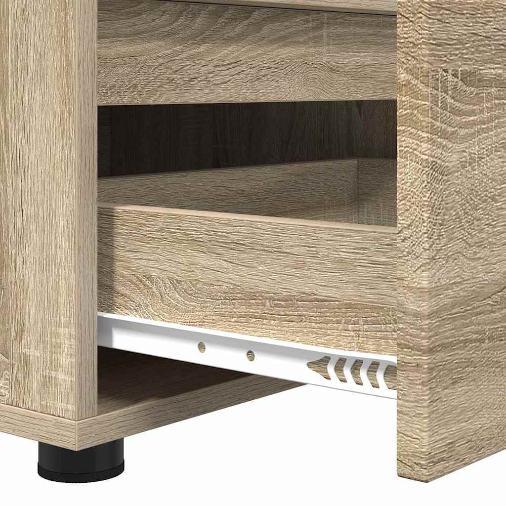 TV Cabinet Sonoma Oak 100 x 48 x 43 cm Engineered Wood