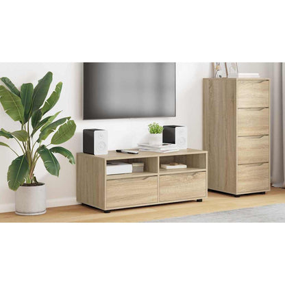 TV Cabinet Sonoma Oak 100 x 48 x 43 cm Engineered Wood