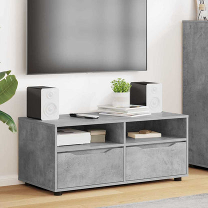 TV Cabinet Concrete Grey 100 x 48 x 43 cm Engineered Wood