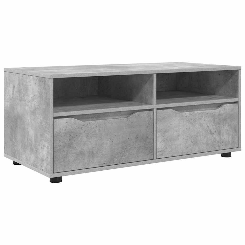 TV Cabinet Concrete Grey 100 x 48 x 43 cm Engineered Wood