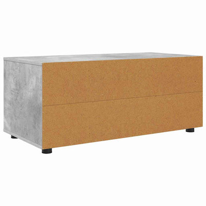 TV Cabinet Concrete Grey 100 x 48 x 43 cm Engineered Wood