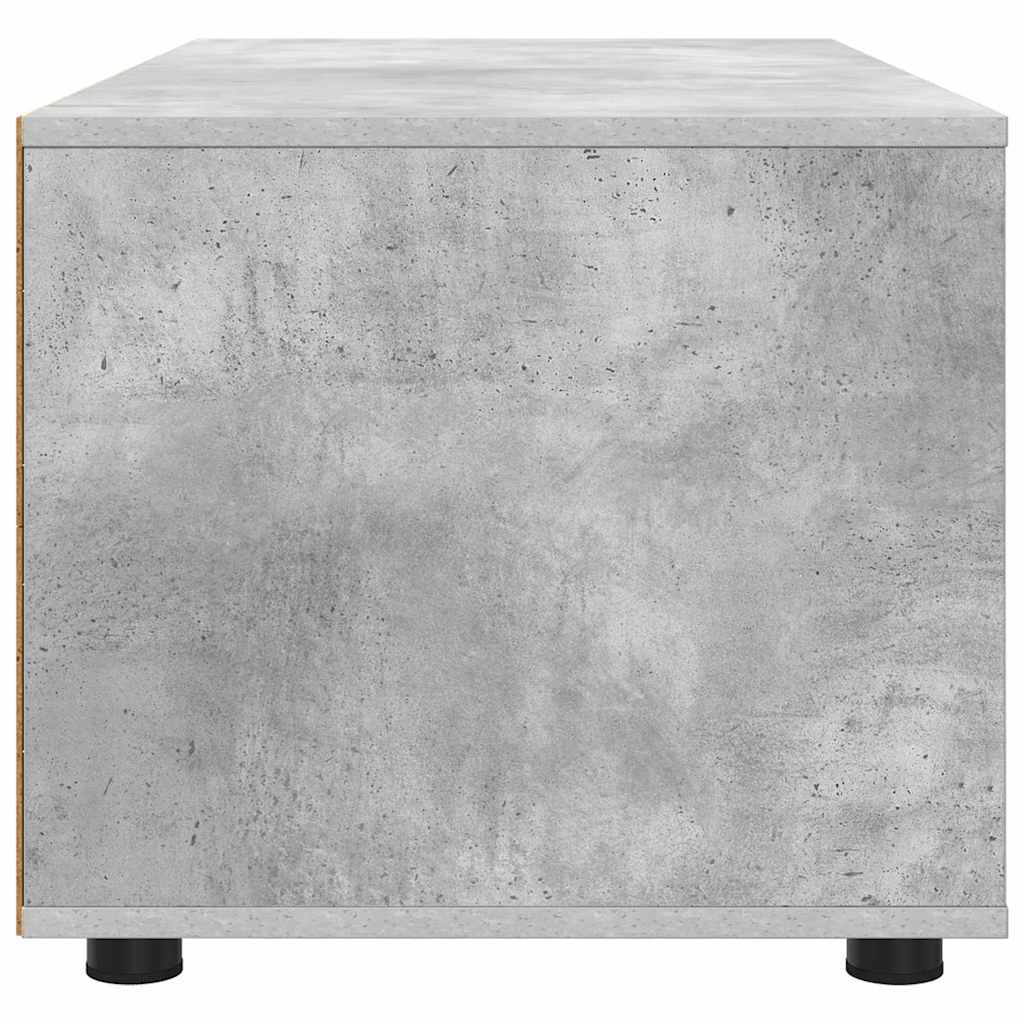 TV Cabinet Concrete Grey 100 x 48 x 43 cm Engineered Wood