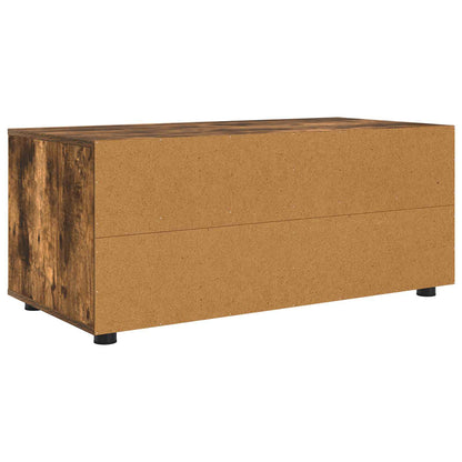 TV Cabinet 100 x 48 x 43 cm Smoked Oak Engineered Wood
