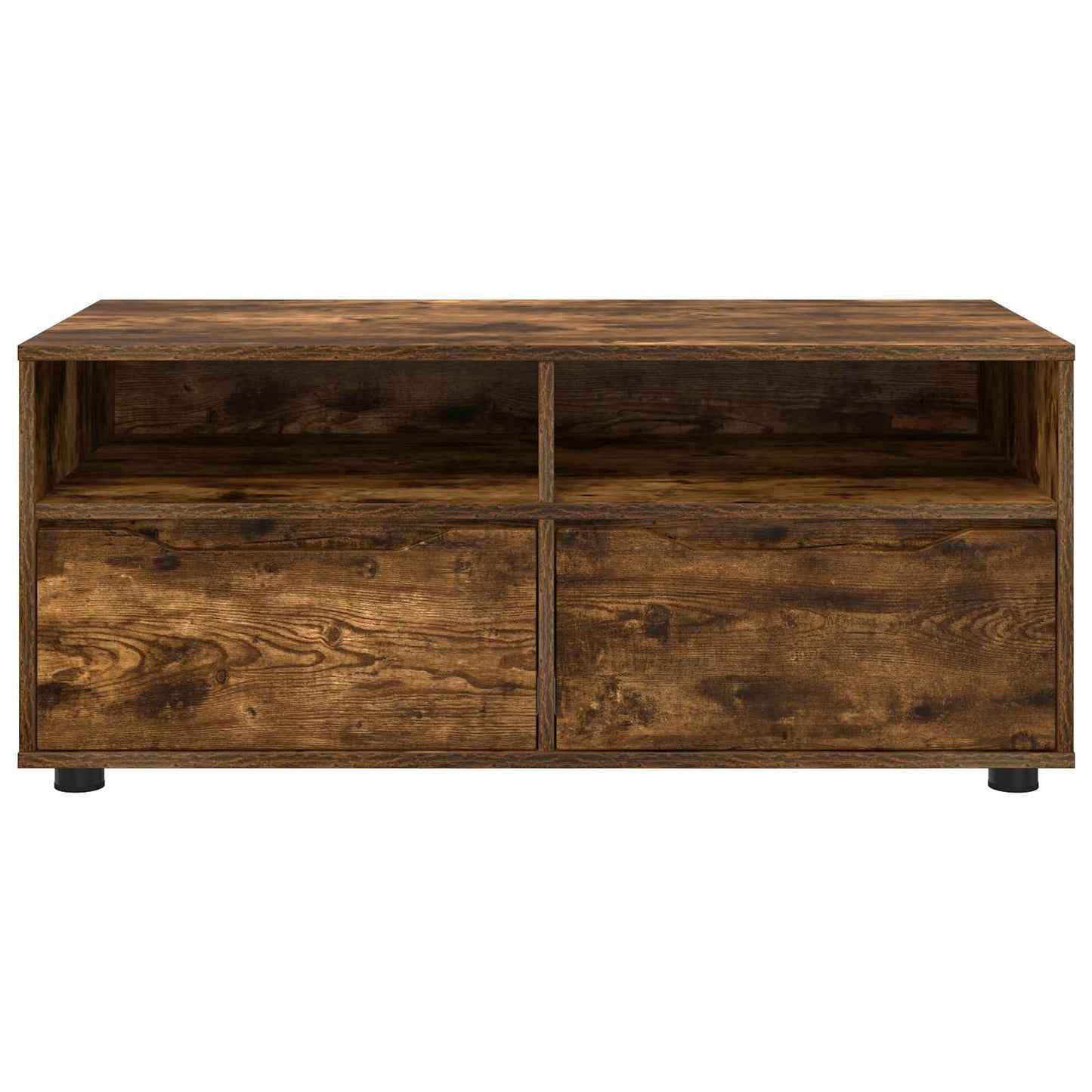TV Cabinet Smoked Oak 100 x 48 x 43 cm Engineered Wood