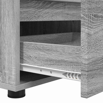 TV Cabinet Grey Sonoma 100 x 48 x 43 cm Engineered Wood