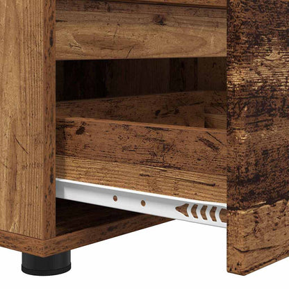 TV Cabinet Old Wood 100 x 48 x 43 cm Engineered Wood