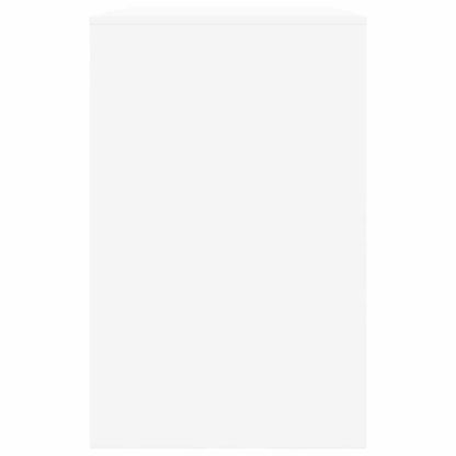 Desk with Drawer White 100 x 50 x 78 cm Engineered Wood