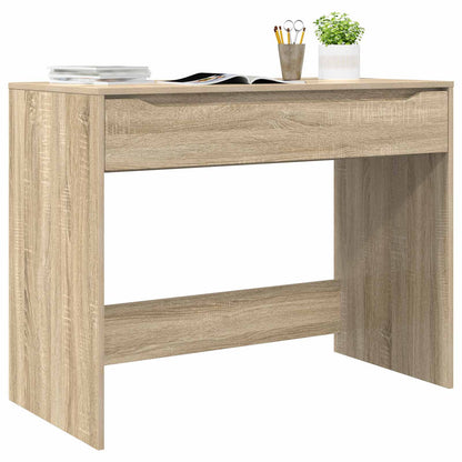 Desk with Drawer Sonoma Oak 100 x 50 x 78 cm Engineered Wood