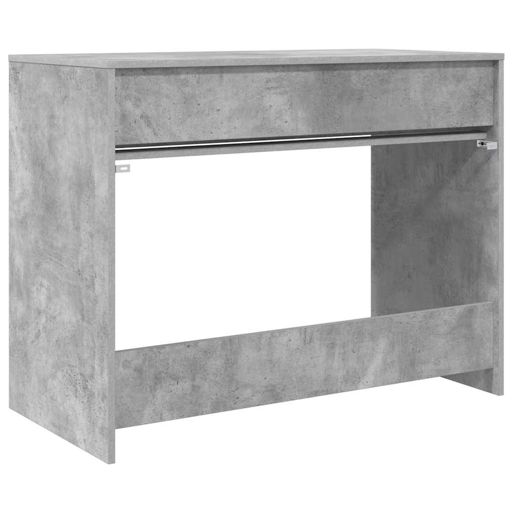Desk with Drawer Concrete Grey 100 x 50 x 78 cm Engineered Wood