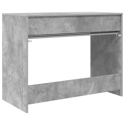 Desk with Drawer Concrete Grey 100 x 50 x 78 cm Engineered Wood