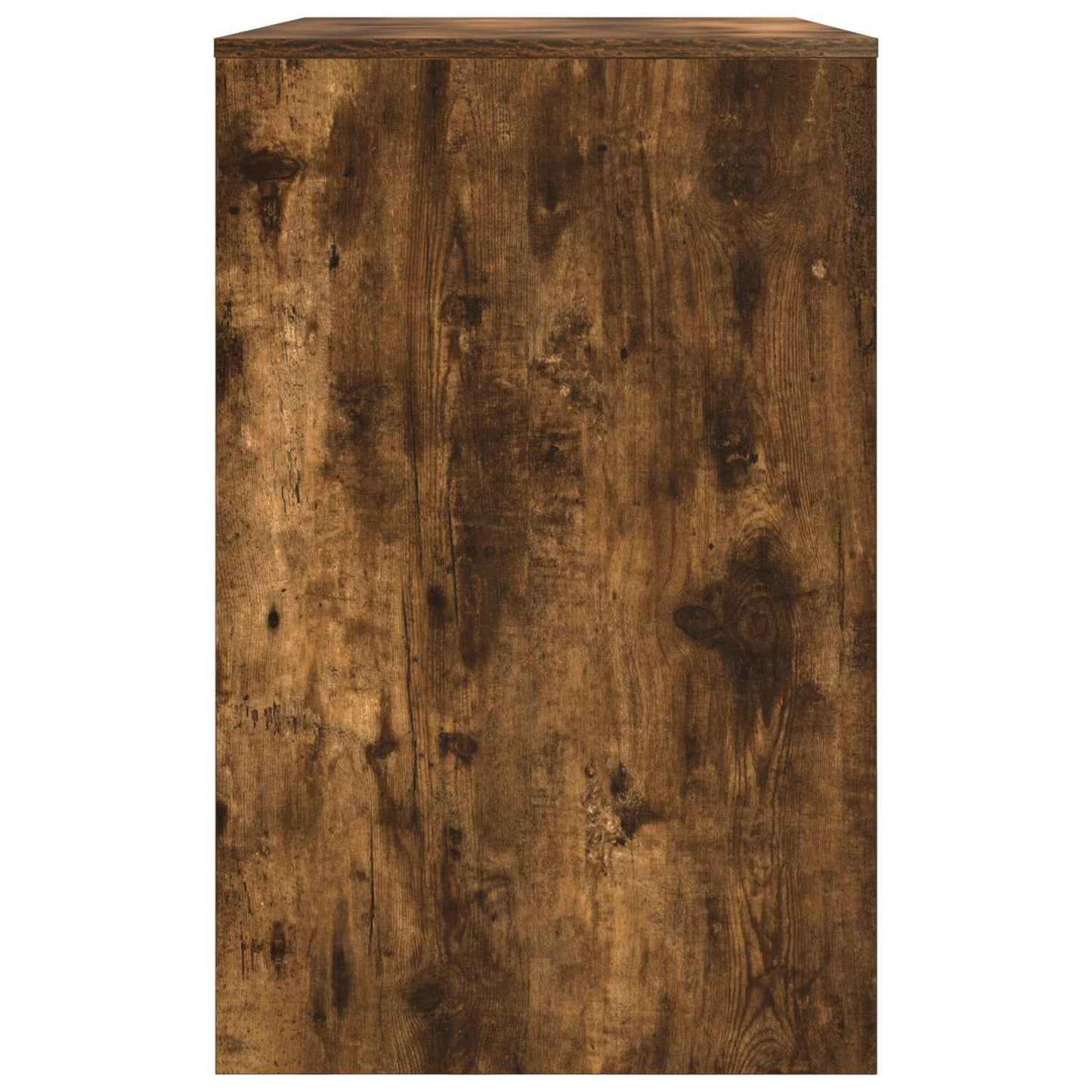 Desk with Drawer Smoked Oak 100 x 50 x 78 cm Engineered Wood