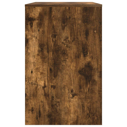 Desk with Drawer Smoked Oak 100 x 50 x 78 cm Engineered Wood